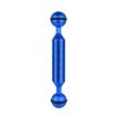 PULUZ 5" Carbon Fiber Floating Arm, 13cm Length, 20.8mm Diameter, Blue - 2