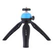 PULUZ Blue Pocket Mini Tripod with 360 Ball Head for Phones & Cameras - 2