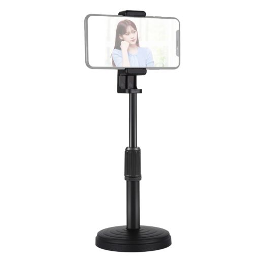 PULUZ Adjustable Desktop Phone Holder, 15.5-25.5cm Height Clamp Mount - 1
