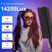 PULUZ 72 LEDs RGB Fill Light Stick with Barndoor - Full Color Photo Light - 6