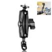 Motorcycle Holder Mirror Base Mount for GoPro & Action Cameras - Black - 1