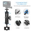 Motorcycle Rearview Mirror Mount for GoPro - PULUZ Action Camera Holder - 4