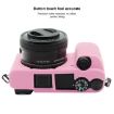 PULUZ Pink Silicone Case for Sony ILCE-6300/A6400 Protective Cover - 5