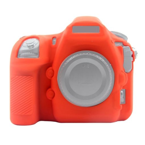 PULUZ Red Silicone Protective Case for Nikon D850 Camera - 1
