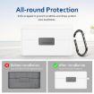 DJI Mic 2 PULUZ Charging Case Silicone Protective Cover - White - 5
