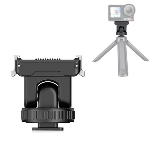 DJI Osmo Action 5/4/3 PULUZ Cold Shoe Gimbal Quick Release Adapter - 1