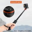 US Warehouse PULUZ Action Camera Tripod Selfie Stick Stand for GoPro - 6