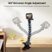 PULUZ Jaws Flex Clamp Mount with Phone Clamp for Action Sports Cameras - 7