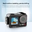 DJI Osmo Action 5 Pro/4/3 PULUZ Metal Cage Frame with Cold Shoe Black - 5