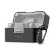 DJI Mic Mini PULUZ Charging Case Silicone Protective Cover Black - 1