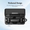 DJI Mic Mini PULUZ Charging Case Silicone Protective Cover Black - 4