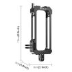 Insta360 X3 PULUZ Metal Cage Rig with Cold Shoe & Tripod Adapter - 2