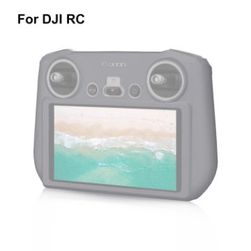 DJI Mini 3 Pro/DJI RC Screen PULUZ Grey Silicone Protective Case - 1