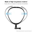 PULUZ Lazy Adjustable Neck Bracket for GoPro Action Cameras - Black - 5