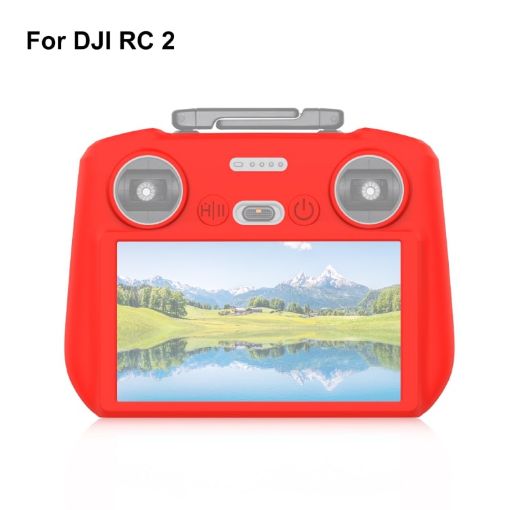 DJI Mini 4 Pro/Air 3 Remote Control Silicone Case Red - PULUZ - 1