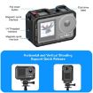 DJI Osmo Action 5/4/3 Aluminum Alloy Cage with Lens Cover - Black - 3
