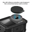 DJI Osmo Action 5/4/3 Aluminum Alloy Cage with Lens Cover - Black - 5