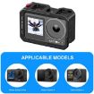 DJI Osmo Action 5/4/3 Aluminum Alloy Cage with Lens Cover - Black - 6