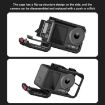 DJI Osmo Action 5/4/3 Aluminum Alloy Cage with Lens Cover - Black - 7