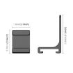 PULUZ Selfie Stick Cold Shoe Bracket for Insta360 X5/X4/X3/One X2 (Black) - 3