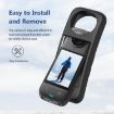Insta360 X4 PULUZ Black Silicone Protective Case - Dust-proof Full Body - 9