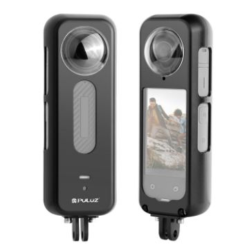 Insta360 X4 PULUZ Metal Cage Rig with Lens Protector - Black - 1
