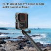 Insta360 Ace Pro PULUZ Metal Protective Cage Adapter Frame Black - 2