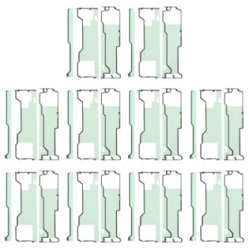 10pcs Main LCD Screen Adhesive for Samsung Galaxy Z Fold5 SM-F946B - 1