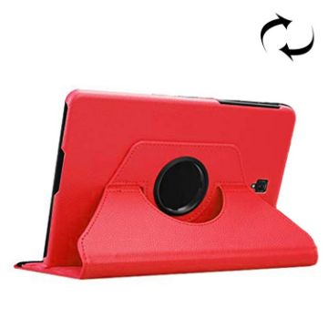 Red Litchi Texture Leather Case for Galaxy Tab S4 10.5 T830/T835 - 1