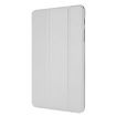 Silk Texture Leather Case with Three-Folding Holder for Galaxy Tab P200 - 2