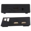 V105 USB-C Hub: 3 USB 2.0, HDMI, Audio, SD/TF Reader, Phone Stand - 4