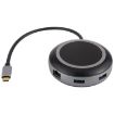 USB-C to USB 3.0 Hub + HDMI + RJ45 + SD/TF Card Reader Adapter - 1
