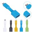 5 PCS Green Micro USB Male to USB 3.0 Female OTG Adapter - 4