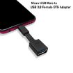 5 PCS Green Micro USB Male to USB 3.0 Female OTG Adapter - 5