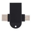 USB 3.0 Female to USB-C/Micro USB Male OTG Adapter with Sling Hole - 4