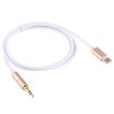 1m USB-C to 3.5mm Male Audio Adapter Cable - Gold - 1