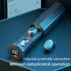 C1 Bluetooth 5.0 TWS Earphones with Touch Display & Charging Box (Black) - 3