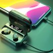 M8 Bluetooth 5.0 TWS Earphones with Touch Display & Charging Box (Black) - 7