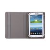 7" Tablet Leather Case 360 Rotating for Galaxy, Asus, Huawei - Orange - 5