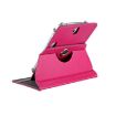 Magenta 7" Tablet Leather Case 360 Rotating for Galaxy, Asus, Huawei - 7