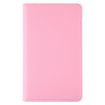 Pink Litchi Texture Rotating Leather Case for Galaxy Tab A 8.0 T290/T295 - 2