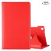 Red Litchi Texture Rotating Leather Case for Galaxy Tab A 8.0 T290/T295 - 1