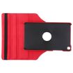 Red Litchi Texture Rotating Leather Case for Galaxy Tab A 8.0 T290/T295 - 5