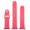 Apple Watch Band 3 in 1 Rubber Pin Buckle Hibiscus Pink 42/41/40/38mm - 4