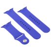 Apple Watch Series 10/9/8/7/SE/6/5/4/3/2/1 Rubber Band 3-in-1 Blue - 3