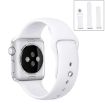 Apple Watch Series 10/9/8/7/SE/6/5/4/3/2/1 Rubber Band 3-in-1 White - 1