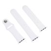 Apple Watch Series 10/9/8/7/SE/6/5/4/3/2/1 Rubber Band 3-in-1 White - 2