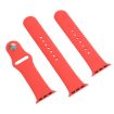 Magenta Rubber Watch Band for Apple Watch Ultra/Series 9-1, 3 in 1, 49-42mm - 2