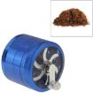63mm Hand-Crank Cigarette Roller & Herb Grinder, Random Color - 1