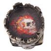 Bronze Skull King Zinc Alloy Double Layer Herb Tobacco Grinder - 4